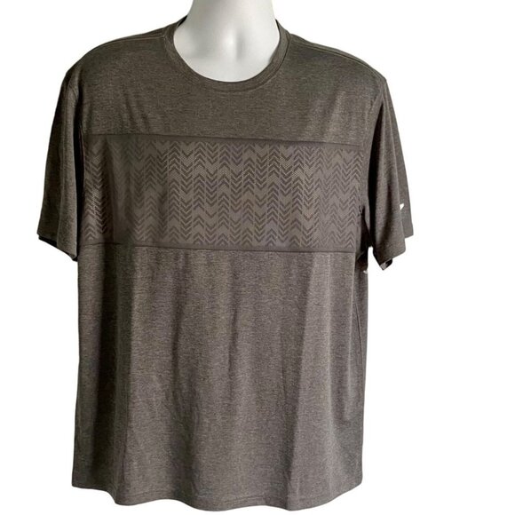 Golf America Gray Short Sleeve Polyester Men's Shirt Large - Picture 2 of 10